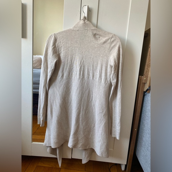 I.N.C. International Concepts Soft Sequin Floral Open Cardigan Sweater - Small - Picture 4 of 7